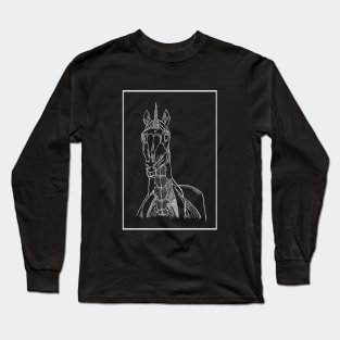 Unicorn Skeleton Long Sleeve T-Shirt